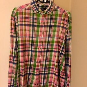 Men’s long sleeve polo shirt